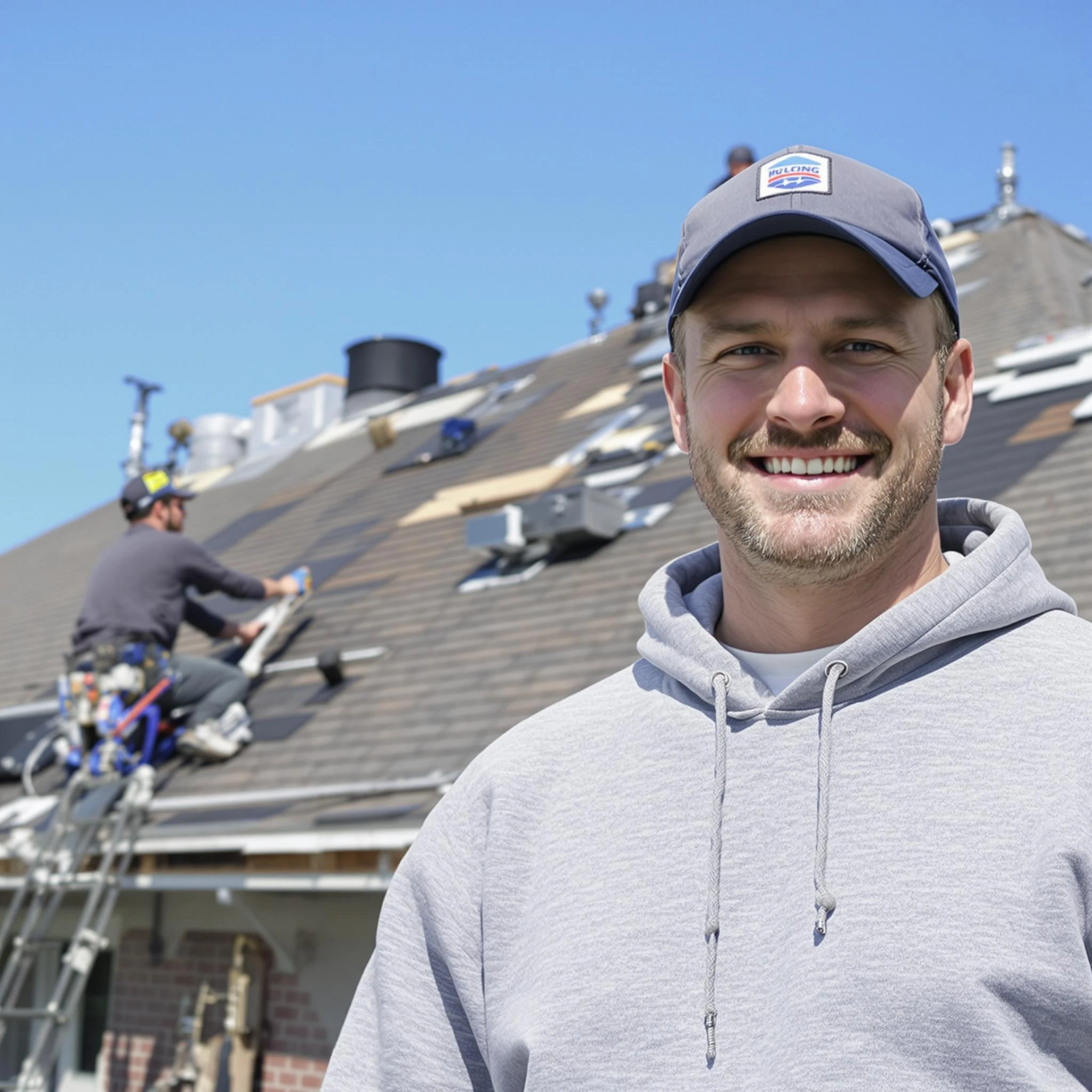 The Stow Roofing Company team.