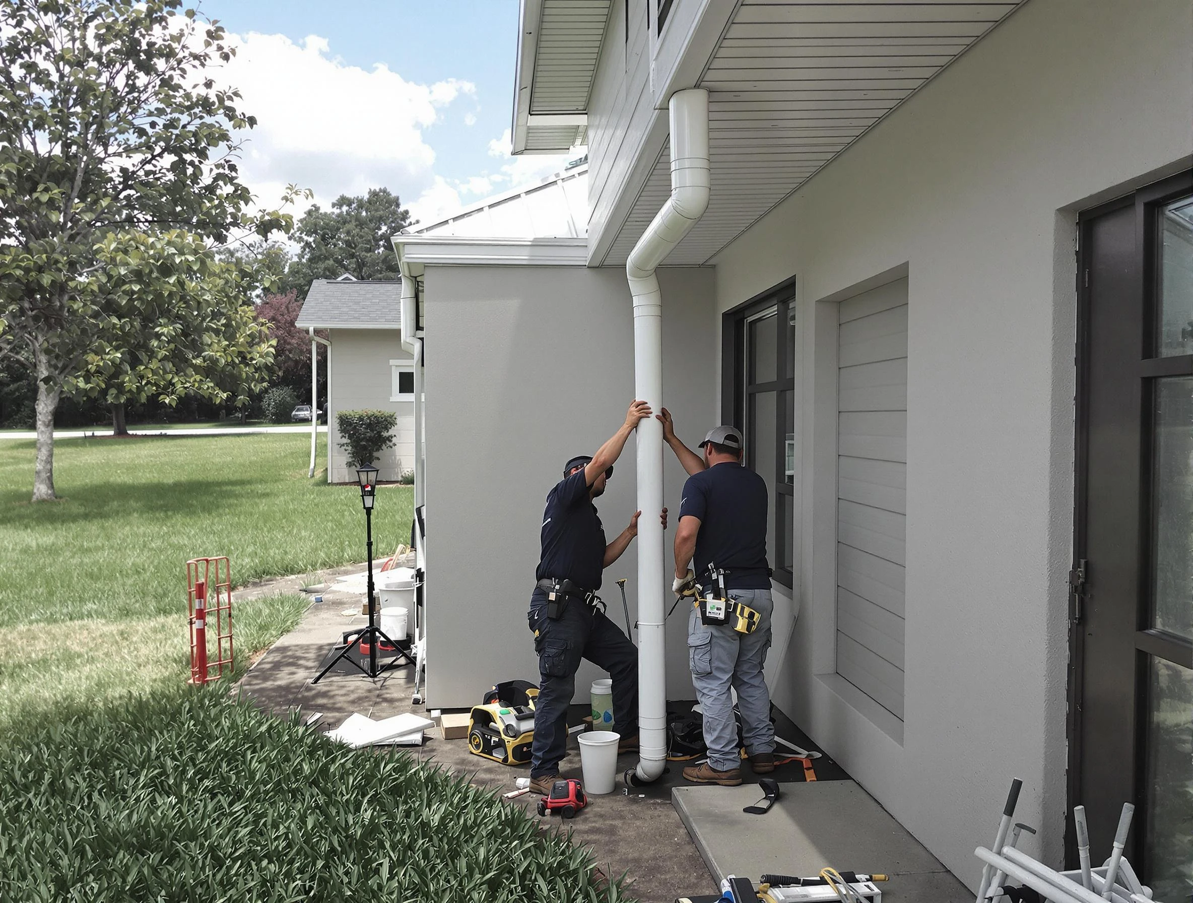 Downspout Installation service in Stow, OH